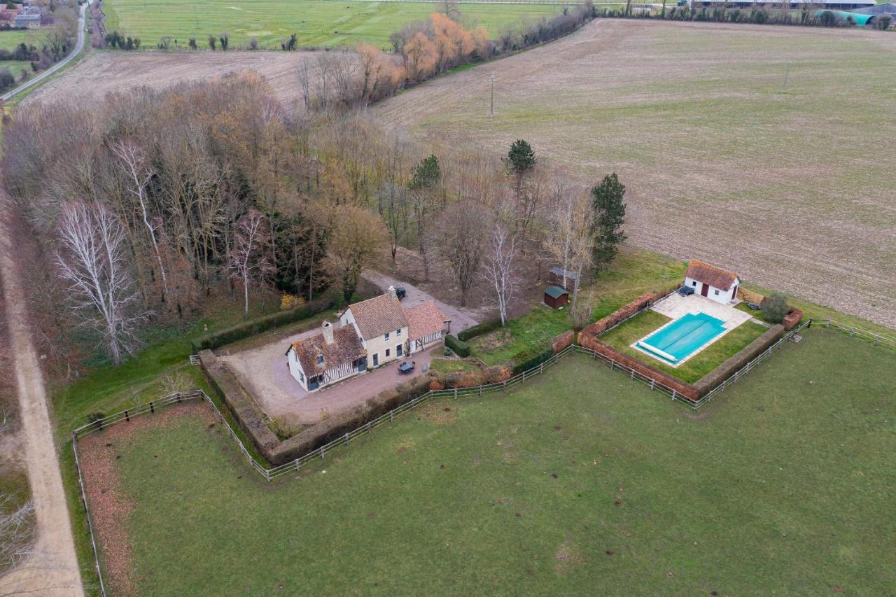 La Maison Corniere Bieville-en-Auge Exteriér fotografie