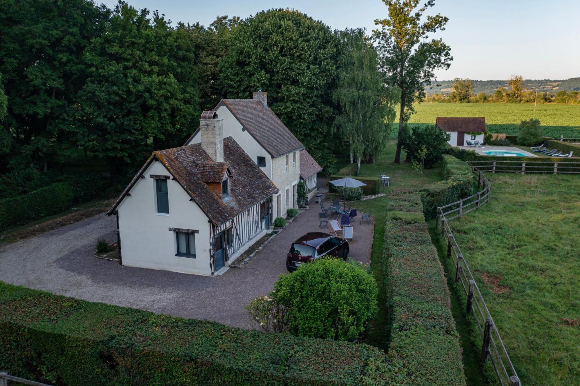 La Maison Corniere Bieville-en-Auge Exteriér fotografie